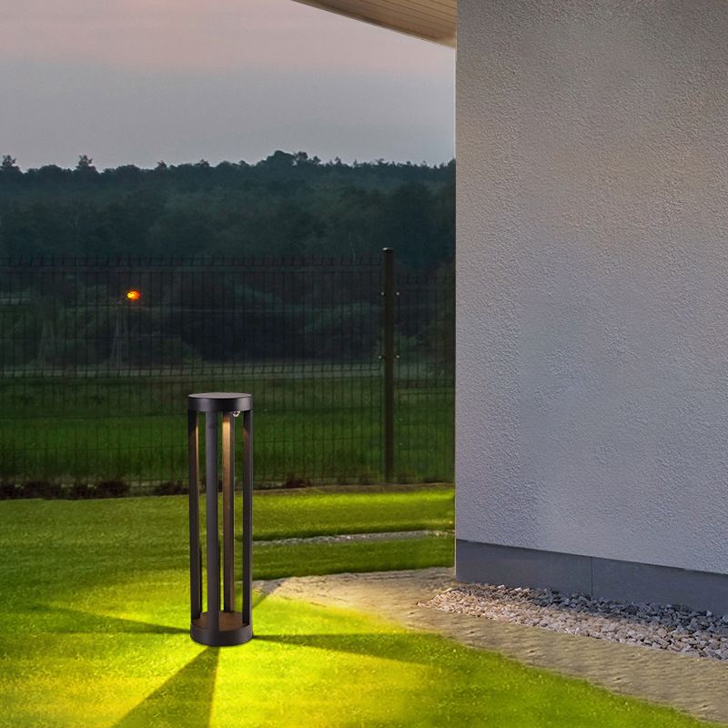 Freyza | Lampe d’extérieur noire – Éclairage minimaliste pour jardin et terrasse