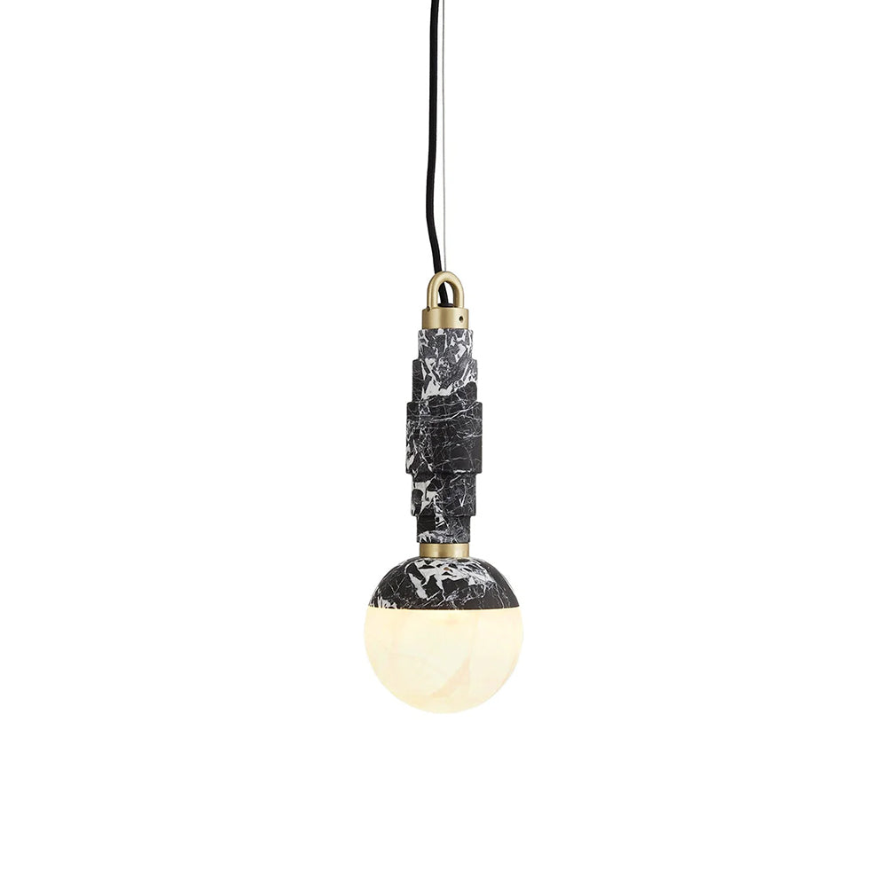 Freyza | Vevinir Marble Alabaster Marble Pendant Light – Kitchen Dining Room
