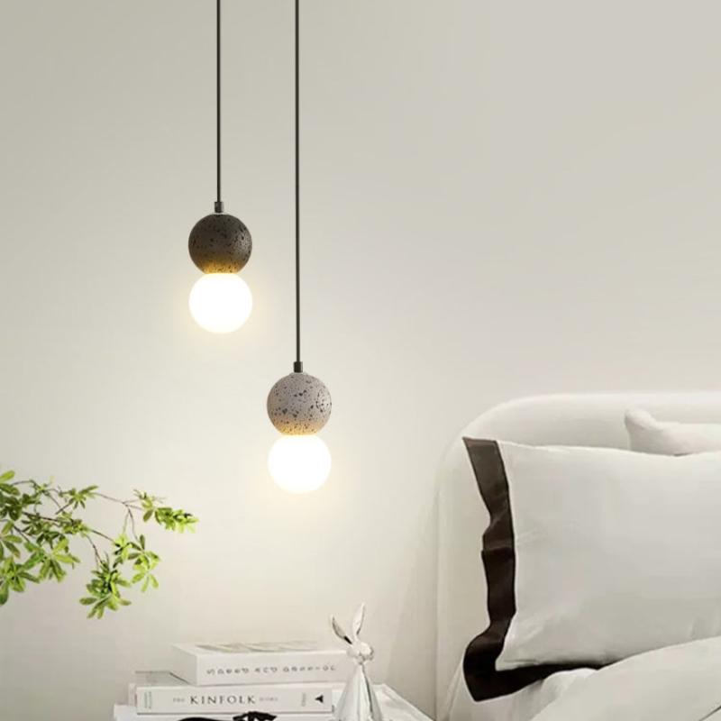 Freyza | Kessie Pendant Travertine Pendant Light – Kitchen Dining Room