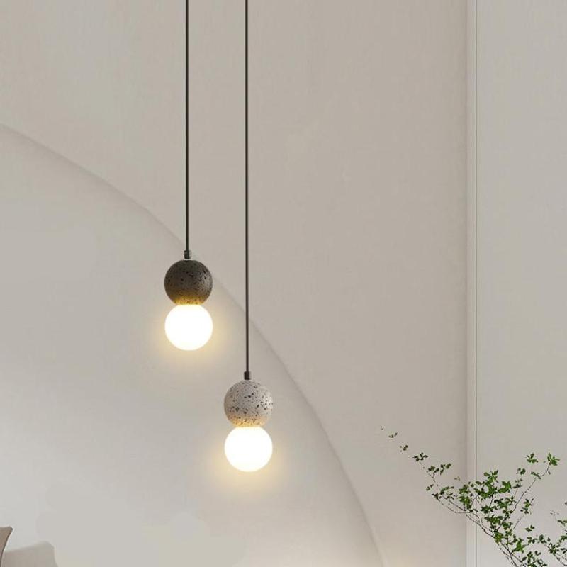 Freyza | Kessie Pendant Travertine Pendant Light – Kitchen Dining Room