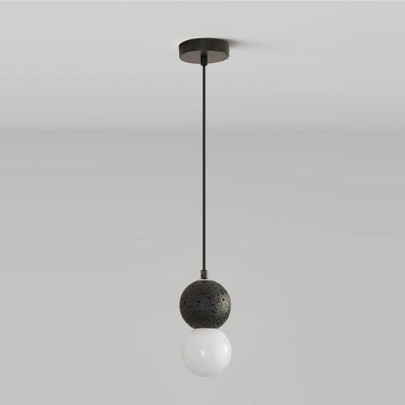 Freyza | Kessie Pendant Travertine Pendant Light – Kitchen Dining Room