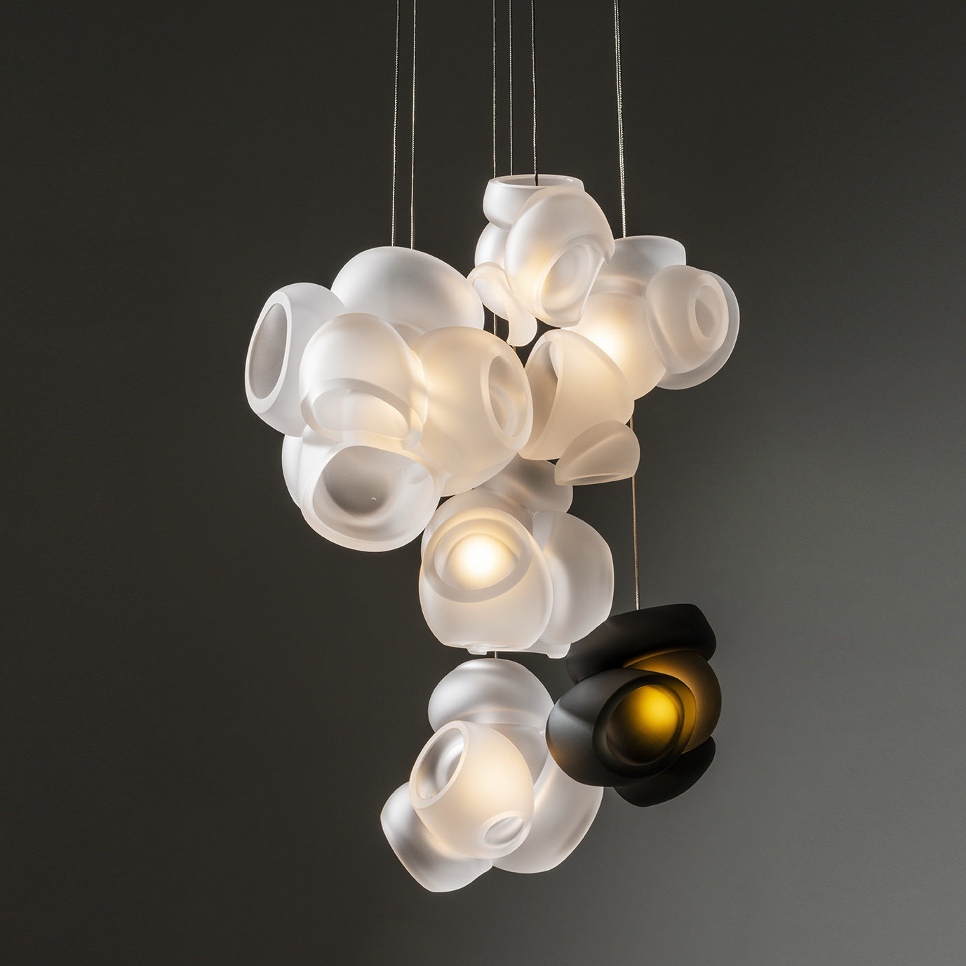 Freyza | Suspension en verre Ushaor – Luminaire pour cuisine et salle à manger