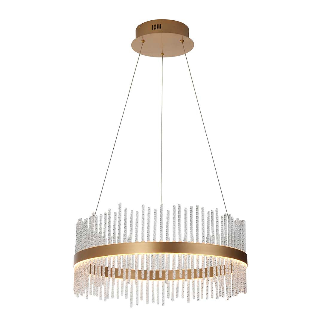 Freyza - Virbrook Medium Gold LED Pendant Ceiling Light