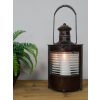 Freyza - Brown Burnished Lantern