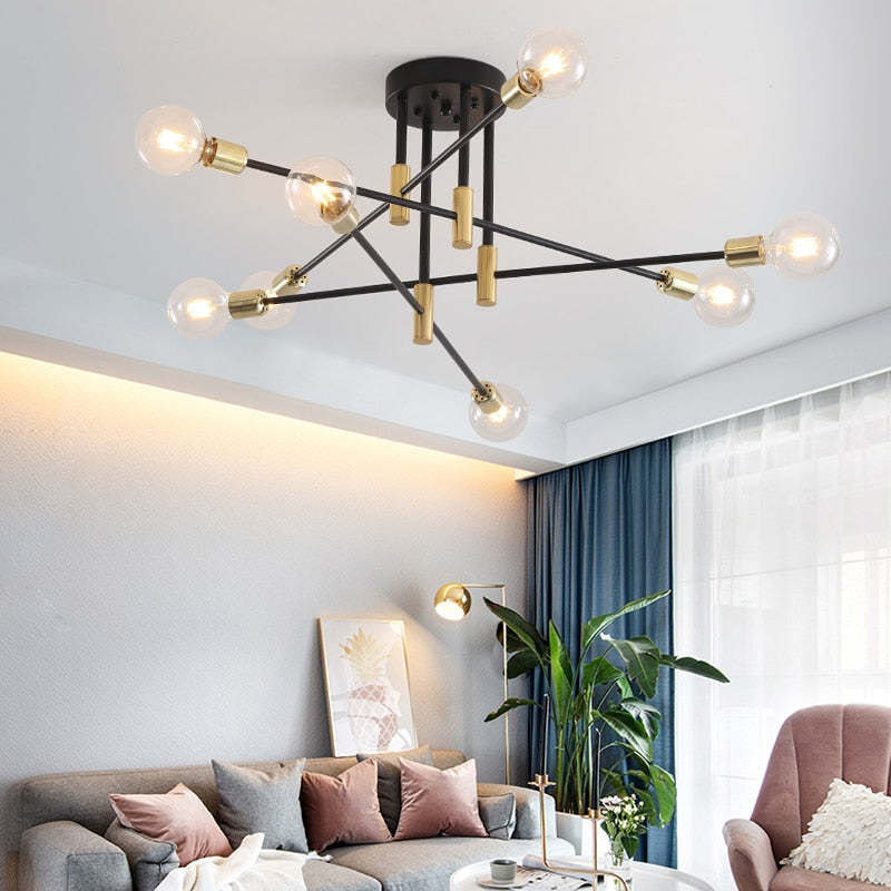 Freyza | Plafonnier rétro satellite Lindsy – Chambre, couloir, cuisine rétro