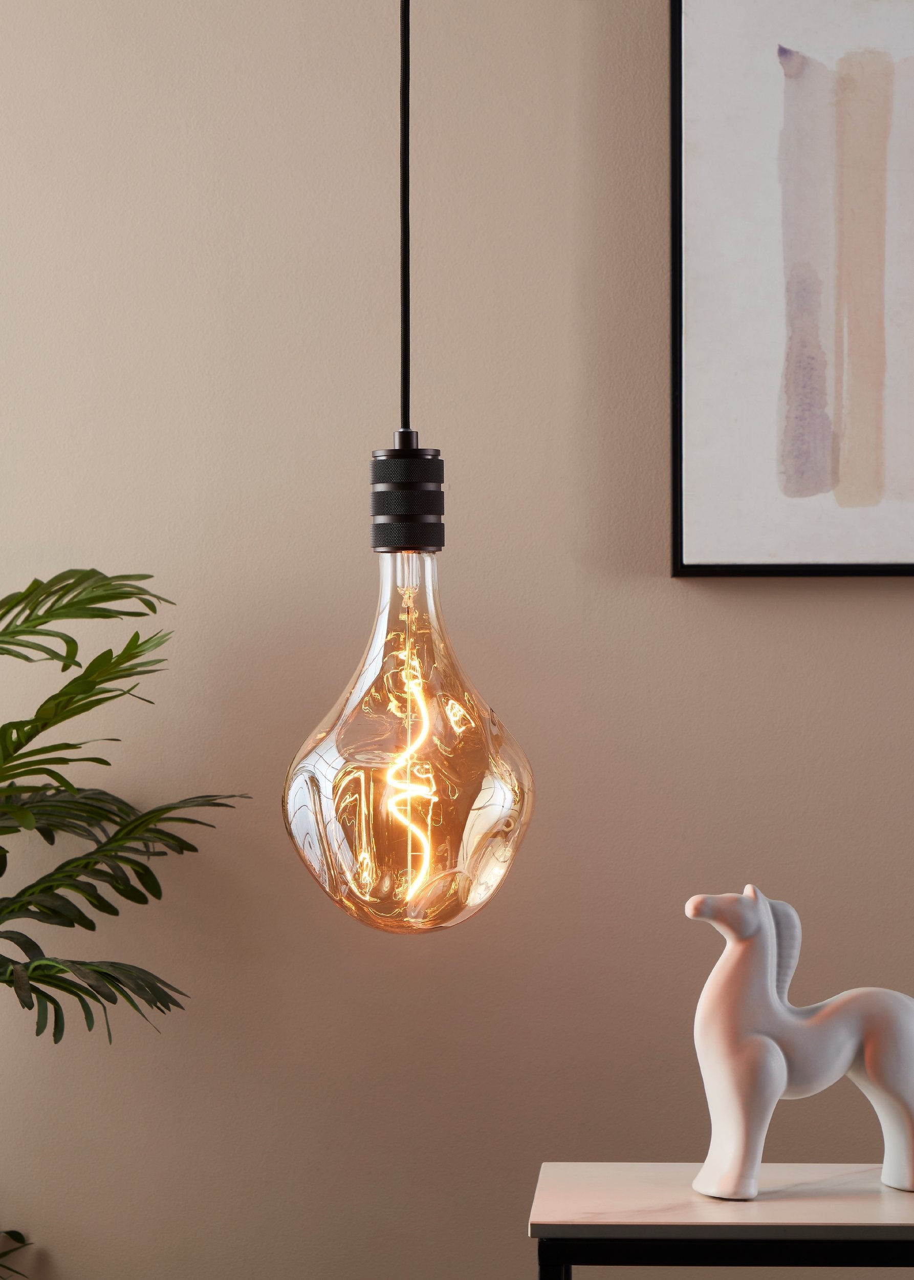 Freyza - Distorted Bulb LED E27 Amber