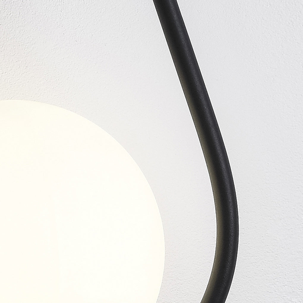 Freyza - LED Wall Sconce – Water Drop Nordic Glass & Iron Lamp (23cm / 9in)