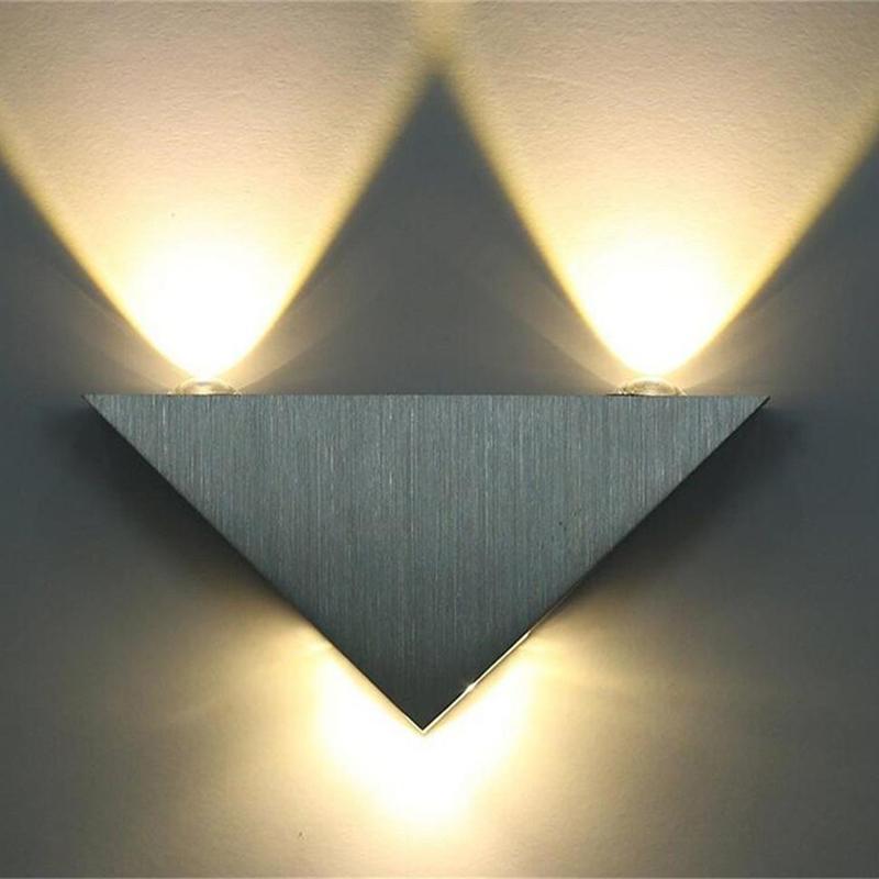 Freyza - Modern LED Triangle Wall Lamp