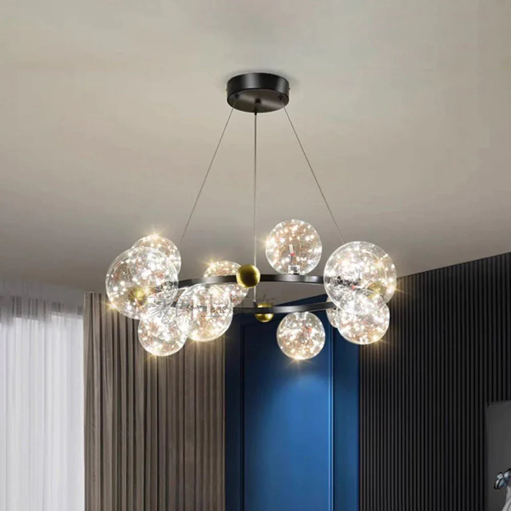 Freyza | Lustre en verre – Salle à manger et salon Art déco