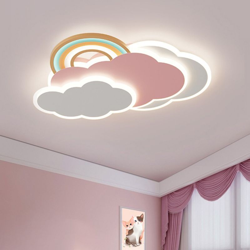 Freyza | Plafonnier blanc à montage encastré – Moderne pour chambre, couloir et cuisine
