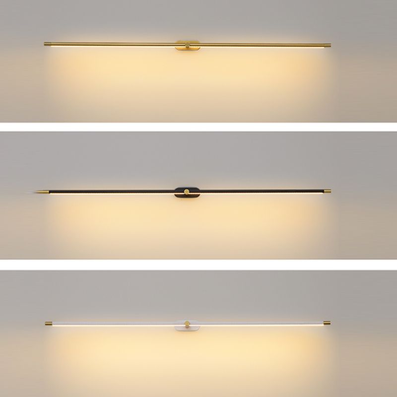Freyza | Black Gold Bathroom Vanity Light – Minimalist Bathroom Vanity Mirror
