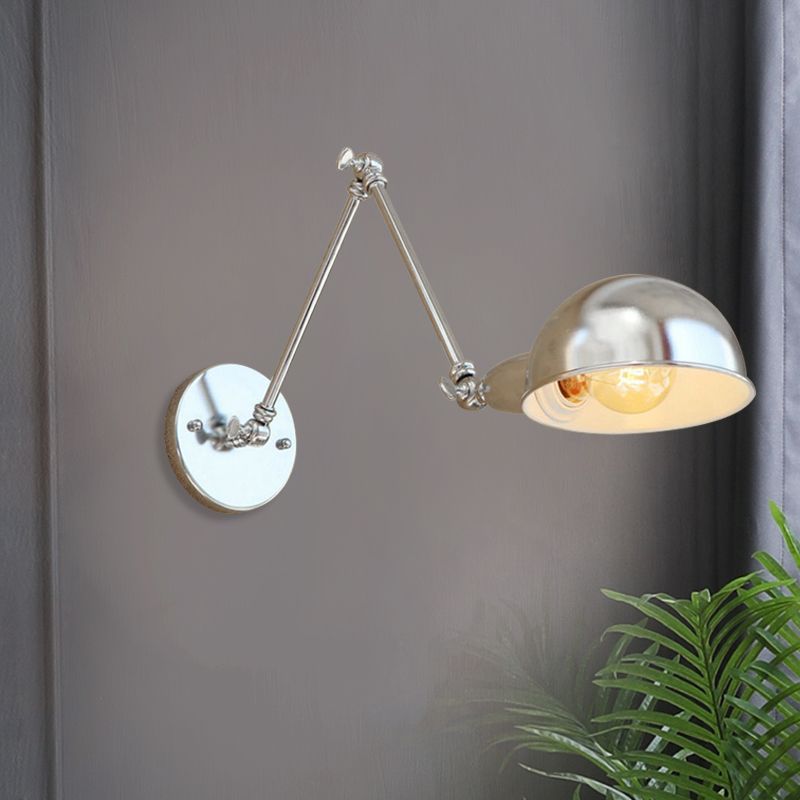 Freyza | Applique murale intérieure argentée – Chambre et salon minimalistes