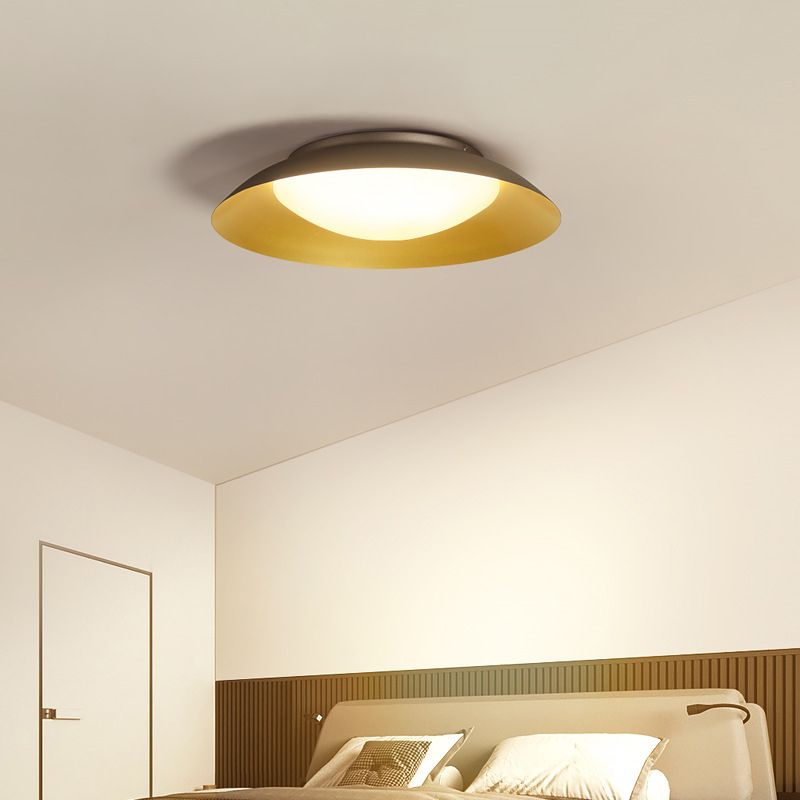 Freyza | Plafonnier affleurant en laiton – Chambre, couloir, cuisine