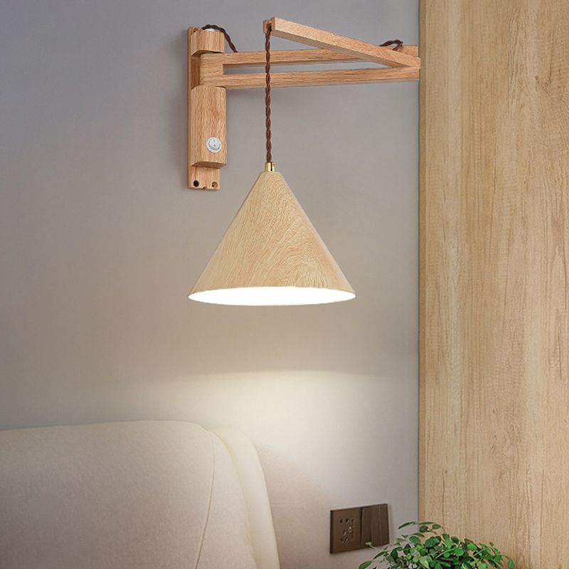 Freyza | Applique murale intérieure en bois – Chambre et salon