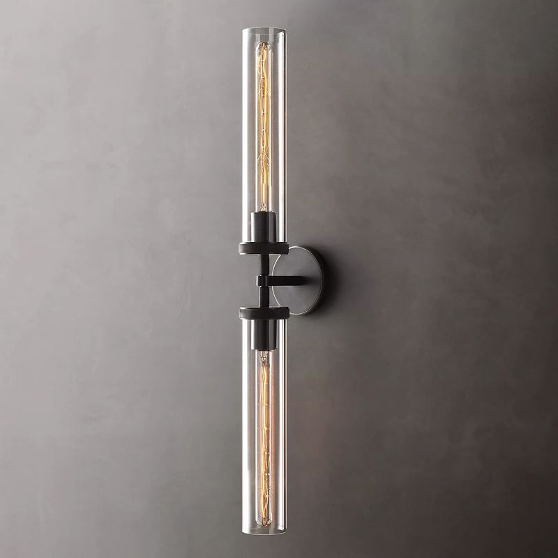 Freyza | Applique murale d’intérieur noir cuivre – Chambre et salon modernes