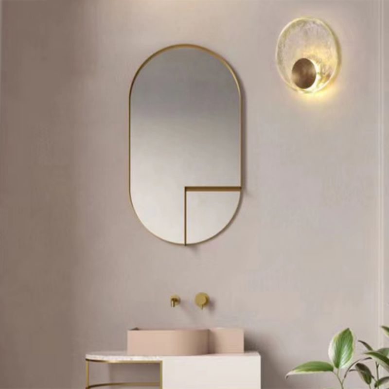 Freyza | Applique murale intérieure dorée en cristal – chambre et salon Art déco