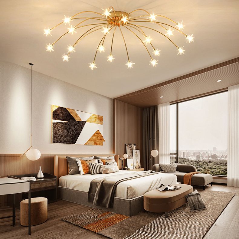 Freyza | Plafonnier encastré – style Art déco pour chambre, couloir et cuisine