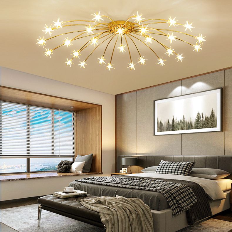 Freyza | Plafonnier Art déco encastré Arisha – Chambre, couloir, cuisine de style Art déco