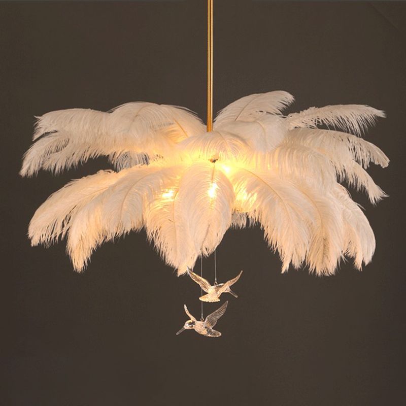 Freyza | Lustre blanc – Salle à manger et salon contemporains