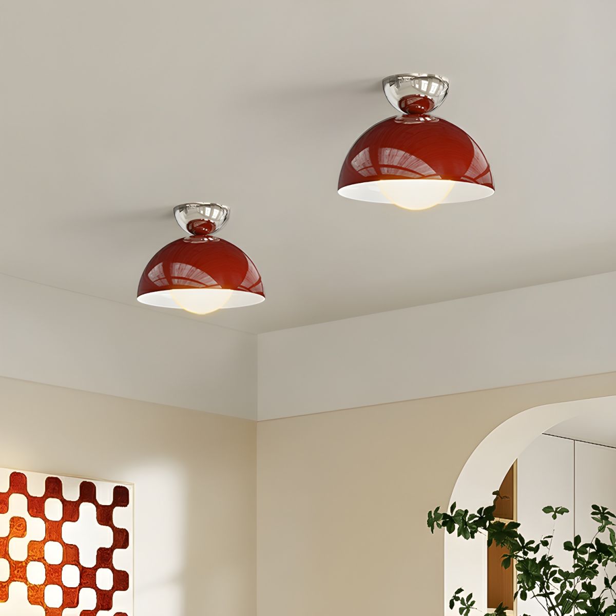 Freyza | Plafonnier encastré – Moderne, pour chambre, couloir et cuisine