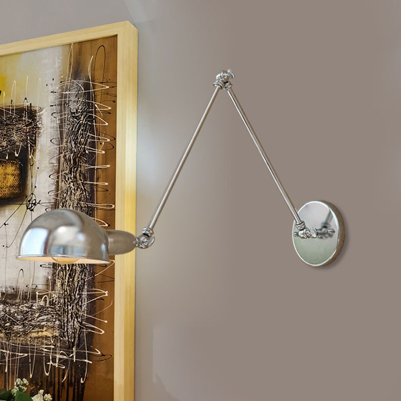 Freyza | Applique murale intérieure argentée – Chambre et salon minimalistes