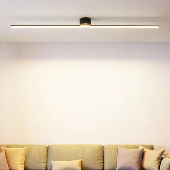 Freyza | Erix lineare, flache Deckenleuchte – Schlafzimmer, Flur, Küche