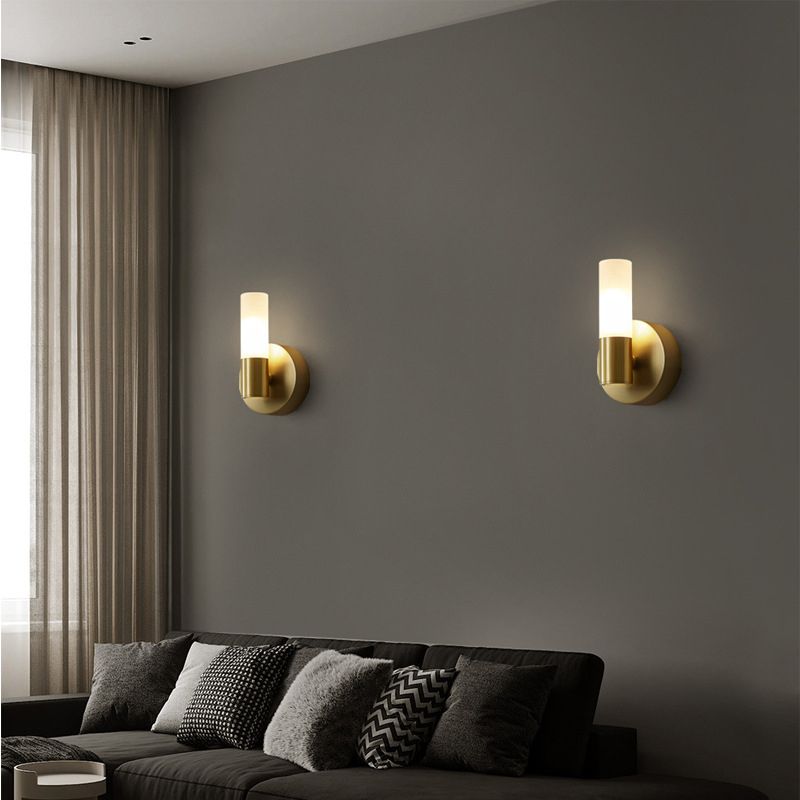 Freyza | Applique murale intérieure dorée – Chambre et salon modernes