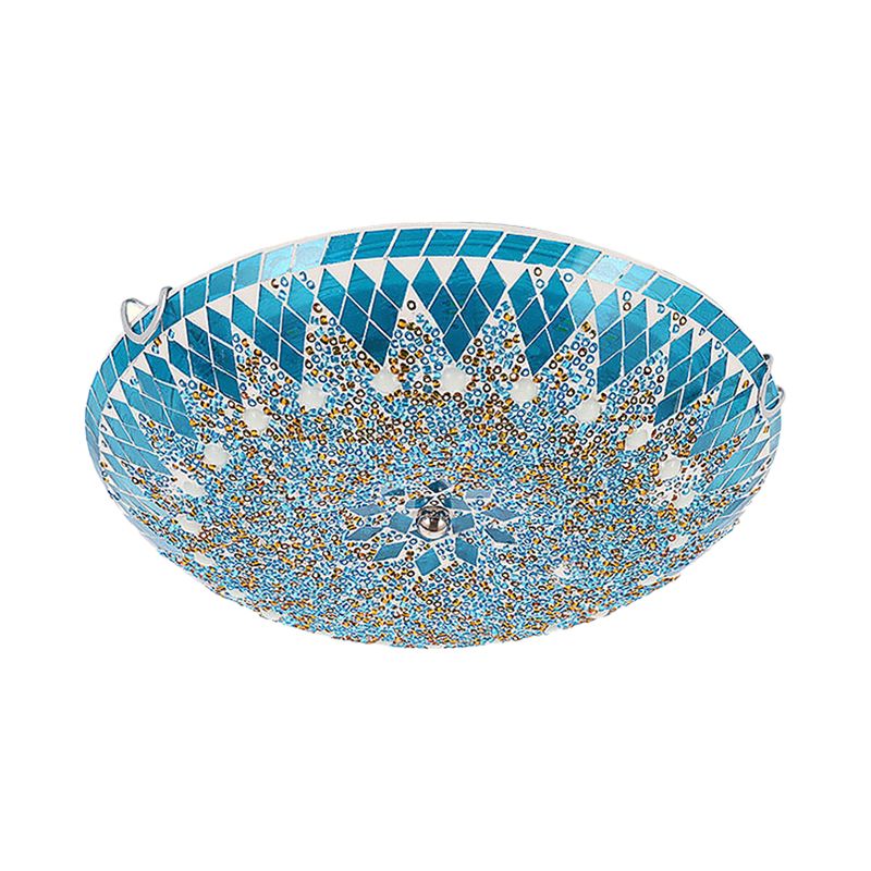 Freyza | Plafonnier affleurant en verre blanc – moderne, pour chambre, couloir et cuisine