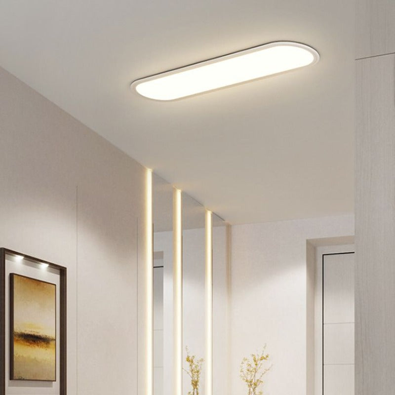 Freyza | Rilo Oval Ceiling Flush Mount Ceiling Light – Bedroom Hallway Kitchen