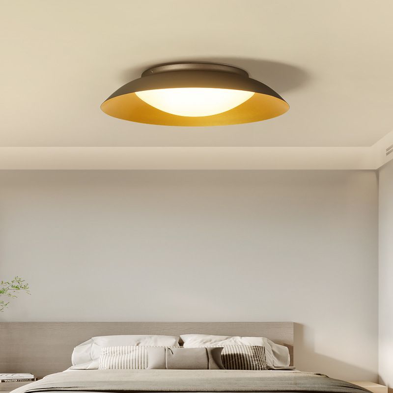 Freyza | Plafonnier affleurant en laiton – Chambre, couloir, cuisine