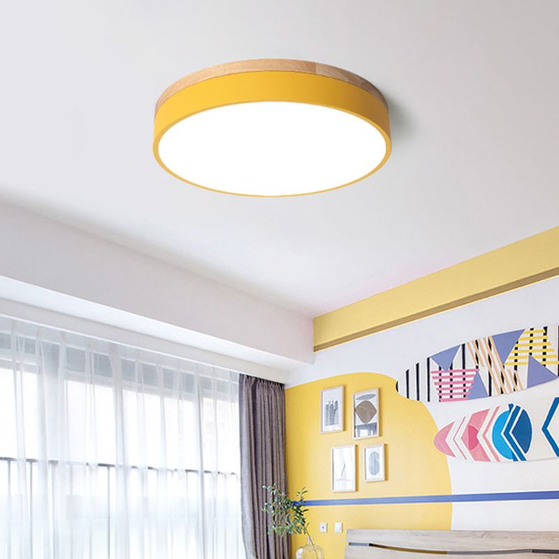 Freyza | Plafonnier en bois – chambre, couloir, cuisine nordiques