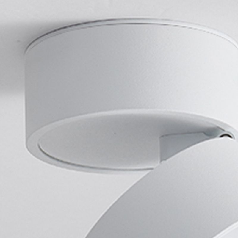 Freyza | Plafonnier noir et blanc – Moderne pour chambre, couloir et cuisine