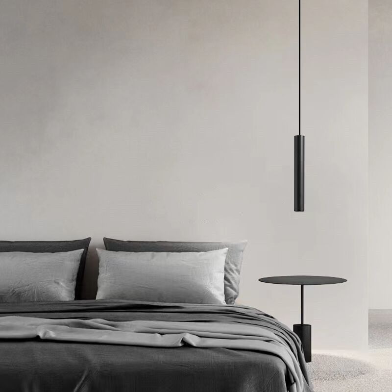 Freyza | Suspension noire – Cuisine et salle à manger minimalistes