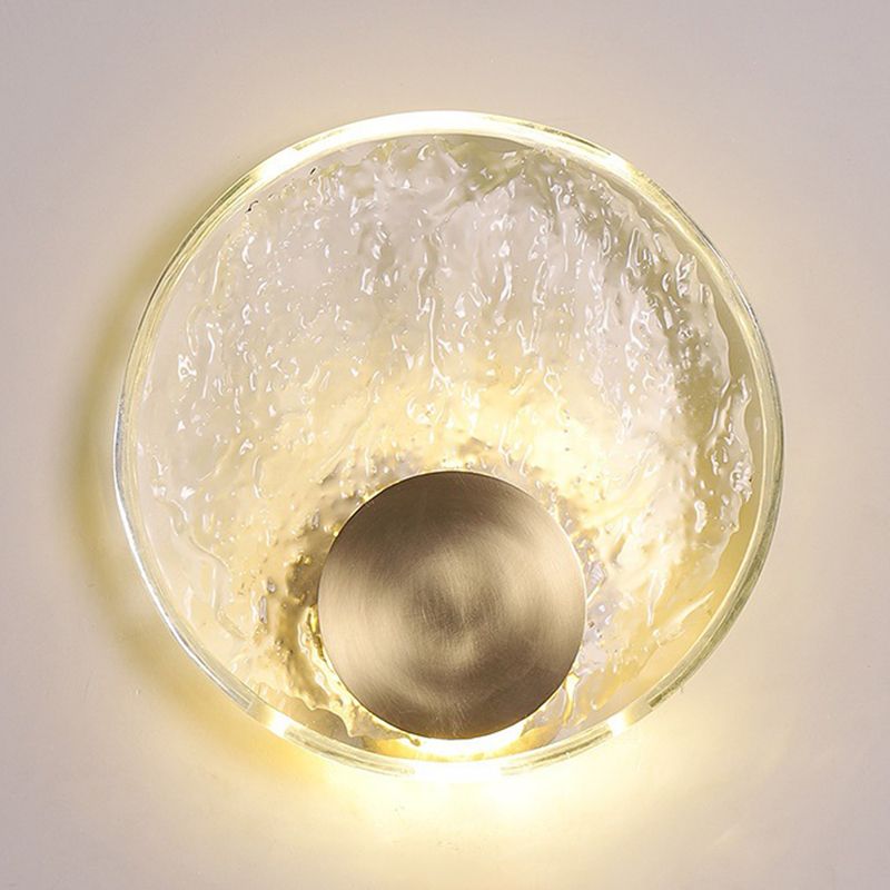 Freyza | Applique murale intérieure dorée en cristal – chambre et salon Art déco