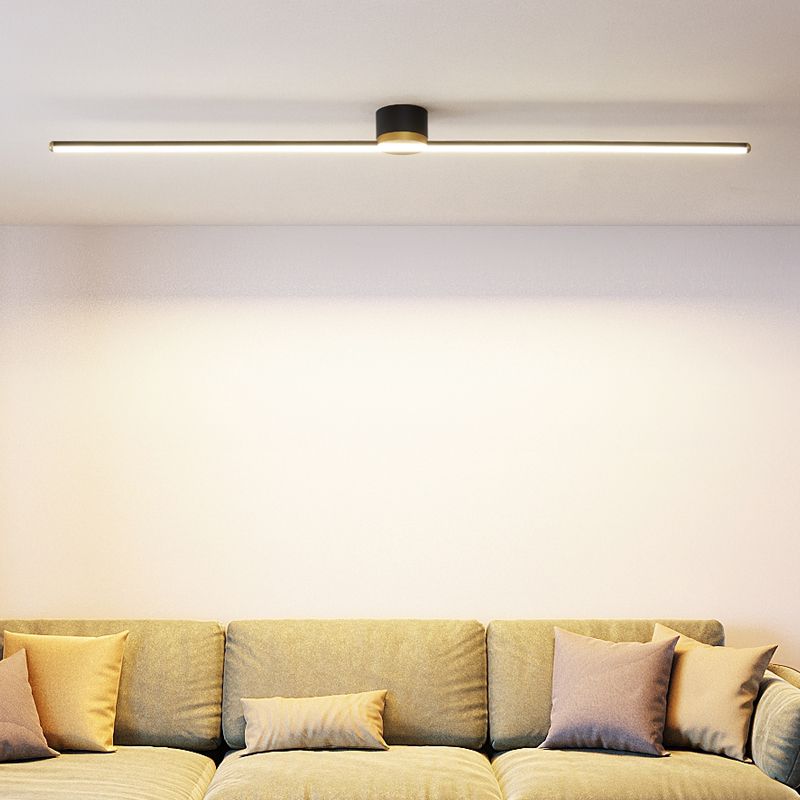 Freyza | Erix lineare, flache Deckenleuchte – Schlafzimmer, Flur, Küche