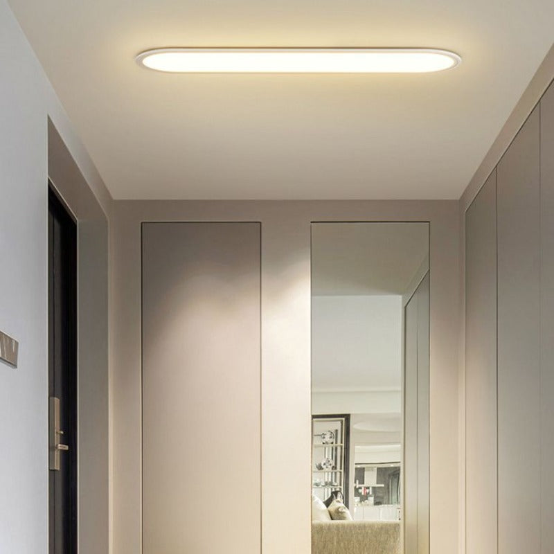 Freyza | Rilo Oval Ceiling Flush Mount Ceiling Light – Bedroom Hallway Kitchen