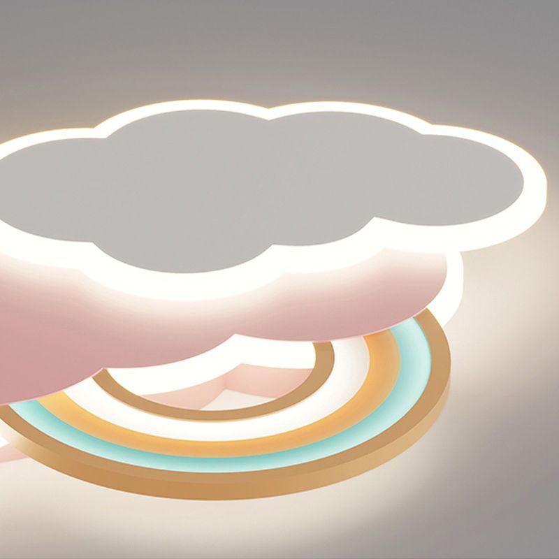 Freyza | Plafonnier blanc à montage encastré – Moderne pour chambre, couloir et cuisine