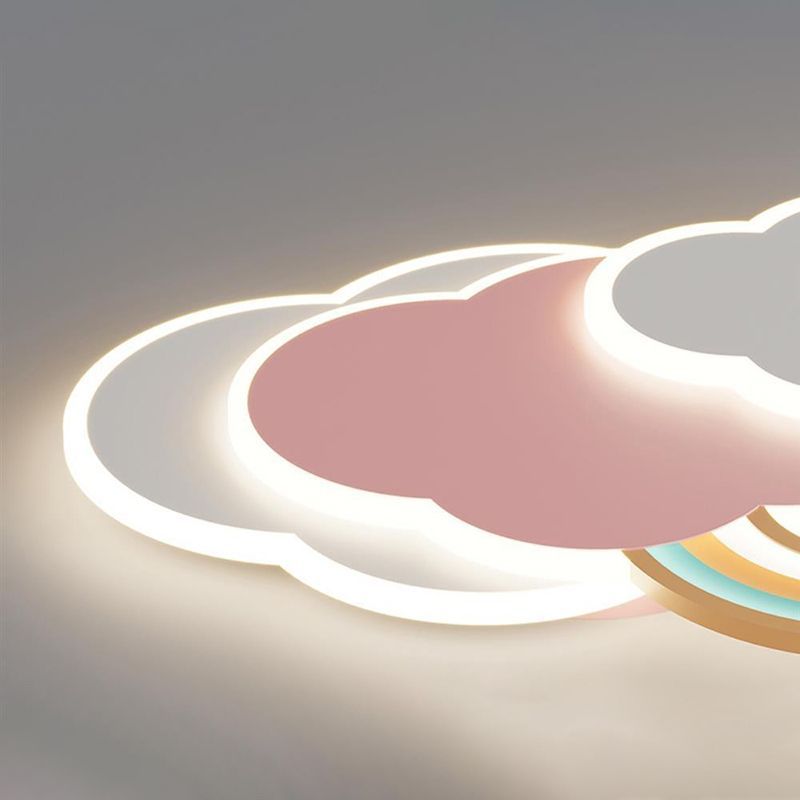 Freyza | Plafonnier blanc à montage encastré – Moderne pour chambre, couloir et cuisine