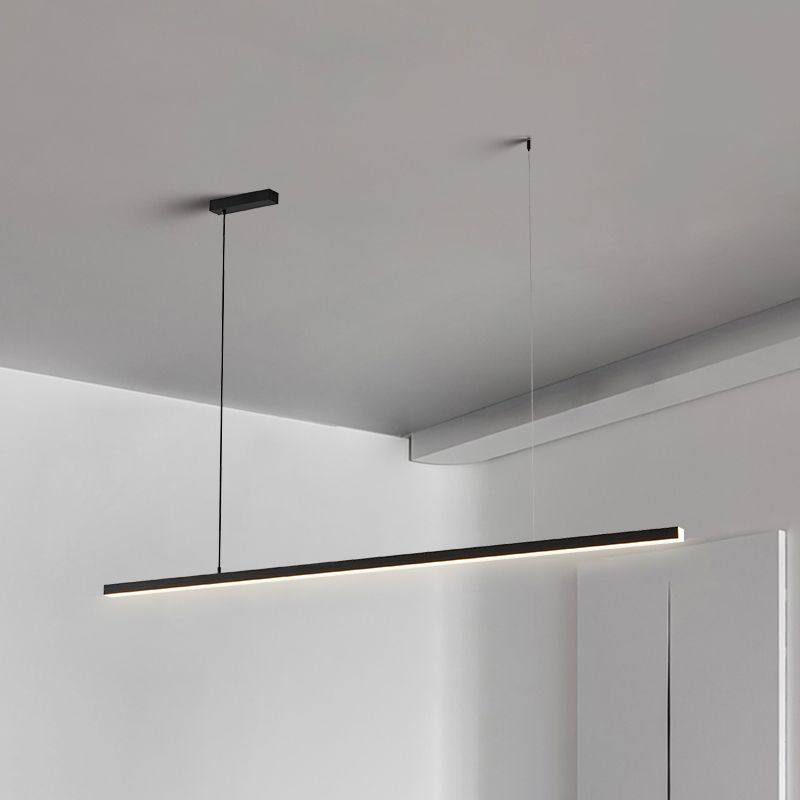 Freyza | Suspension noire et blanche – Cuisine et salle à manger minimalistes