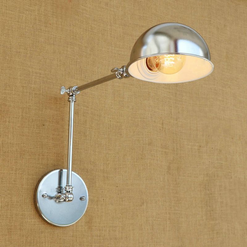 Freyza | Applique murale intérieure argentée – Chambre et salon minimalistes