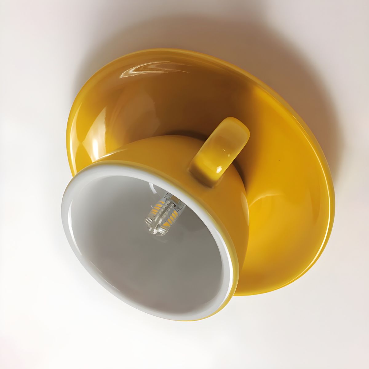 Freyza | Plafonnier moderne en céramique Aria, éclairage affleurant – chambre, couloir, cuisine modernes
