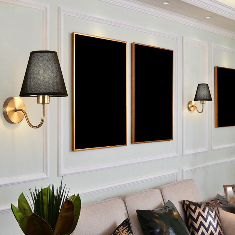 Freyza | Applique murale intérieure noire et blanche – chambre et salon nordiques