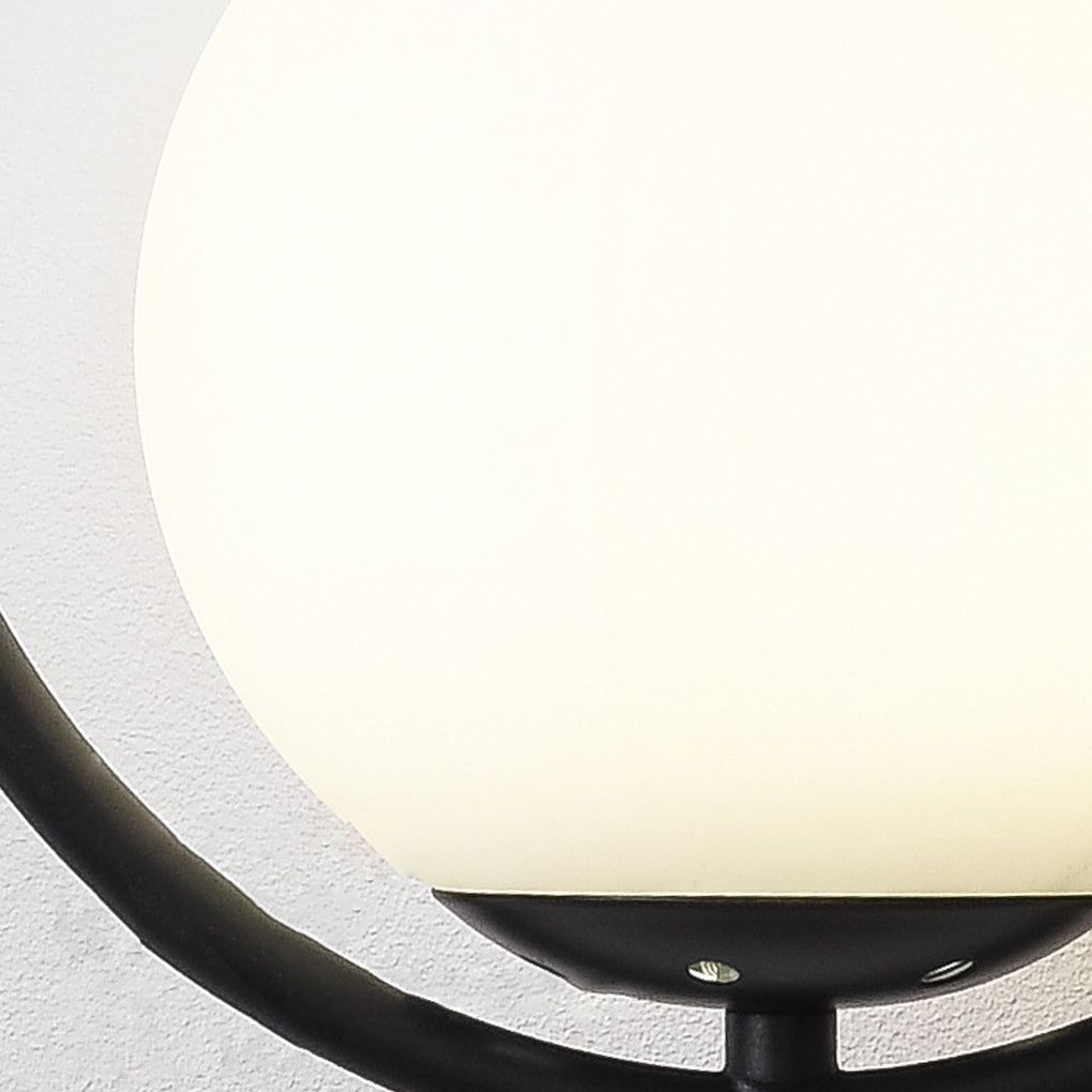 Freyza - LED Wall Sconce – Water Drop Nordic Glass & Iron Lamp (23cm / 9in)