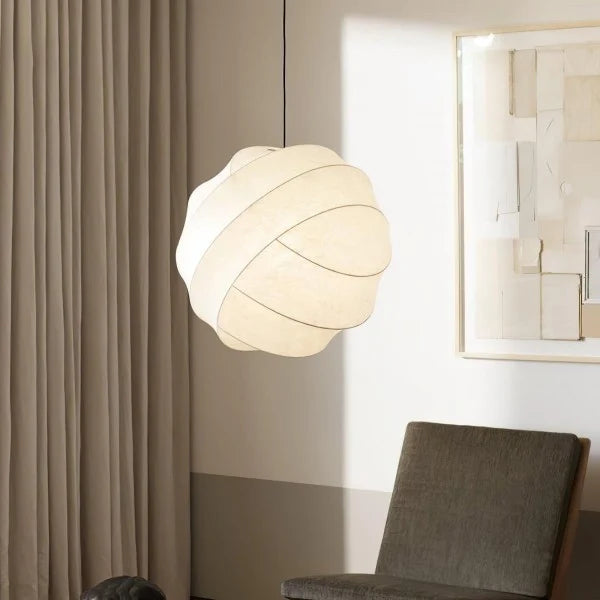 Freyza - Wabi-Sabi Fiber Cocoon Pendant Lamp M400