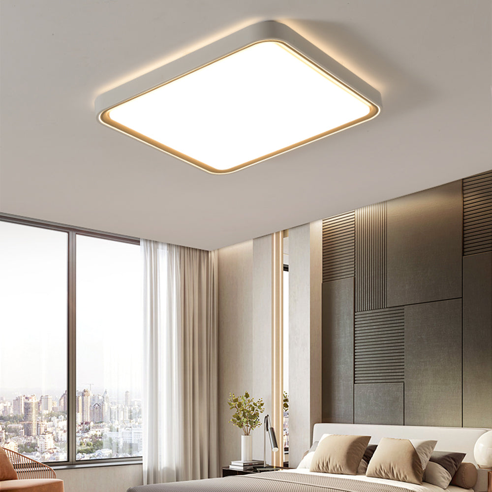 Freyza | Plafonnier doré discret – Chambre, couloir, cuisine minimalistes
