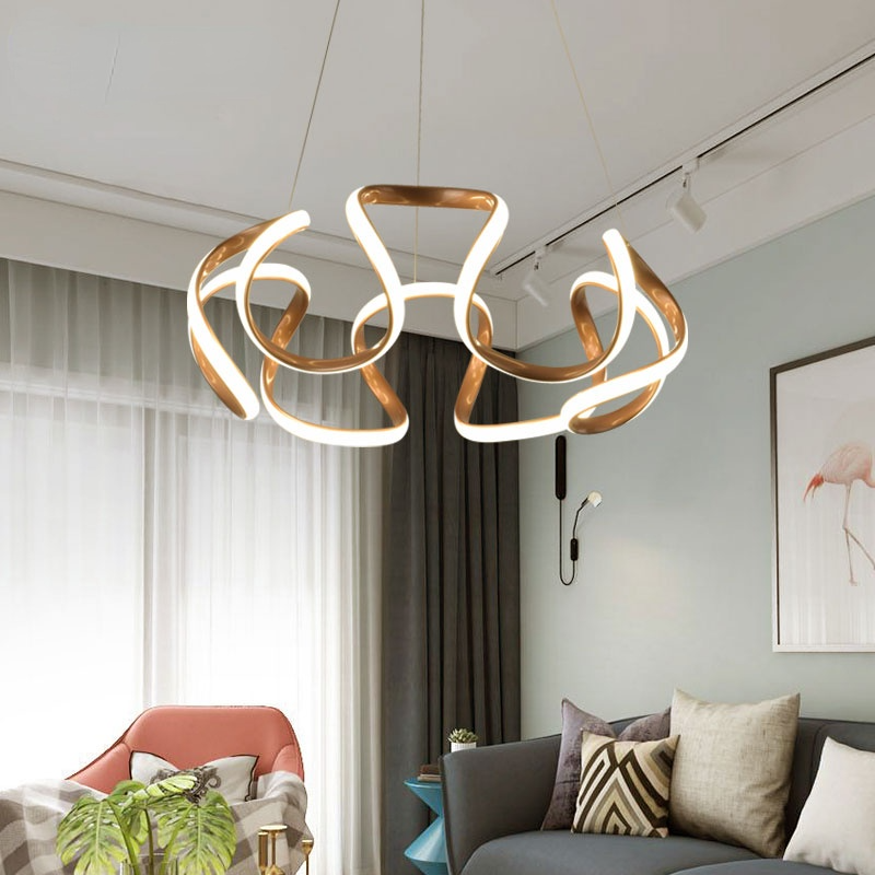 Freyza | Clyra moderne unregelmäßige Pendelleuchte – moderne Küche und Esszimmer