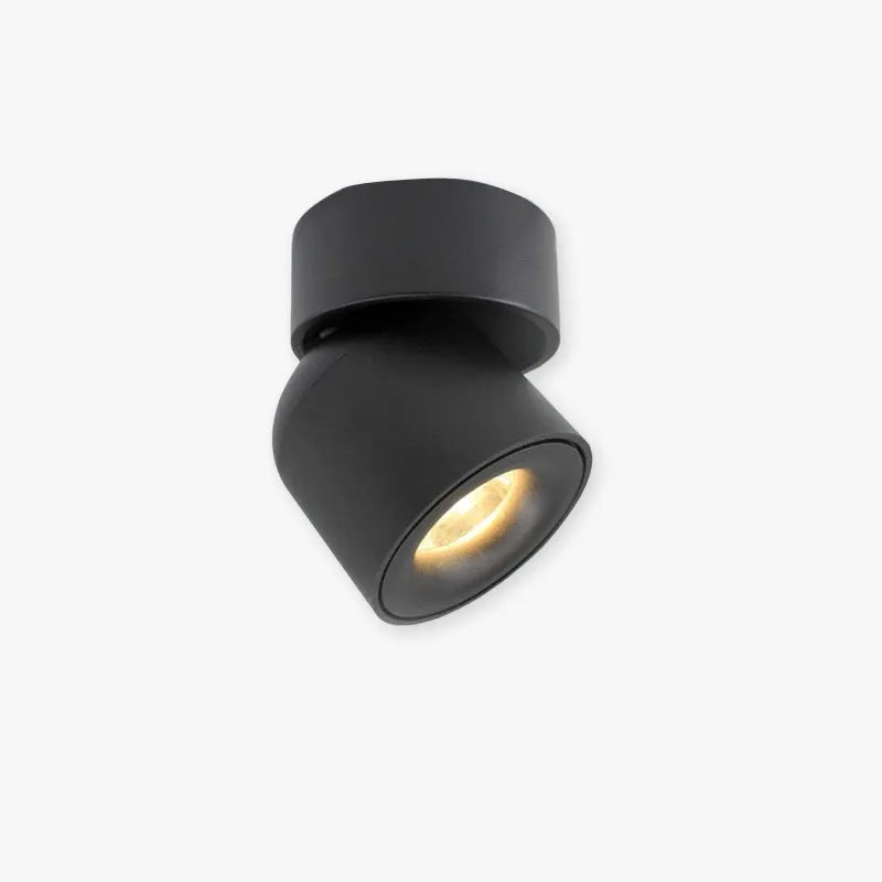 Freyza | Kilo Spotlight Modern Black White Flush Mount Ceiling Light – Modern Bedroom Hallway Kitchen