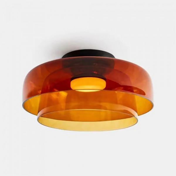 Freyza - Nordic Morandi Glass Bowl Shaped Ceiling Lamp S183