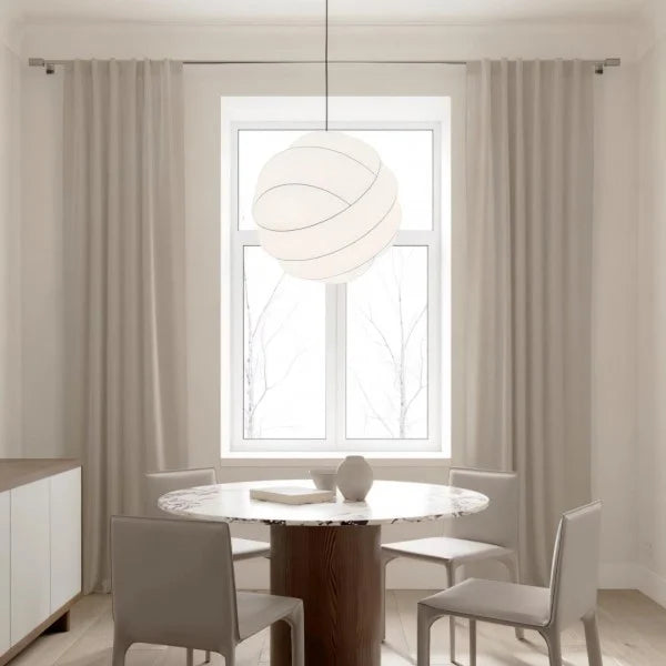 Freyza - Wabi-Sabi Fiber Cocoon Pendant Lamp M400