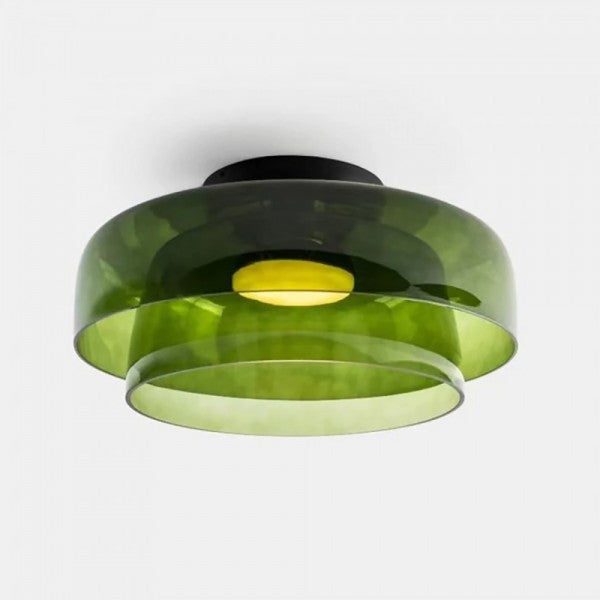 Freyza - Nordic Morandi Glass Bowl Shaped Ceiling Lamp S183